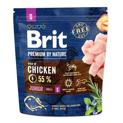 Krmivo Brit Premium by Nature Junior S 1kg