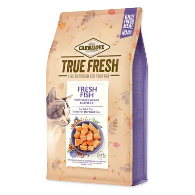 Krmivo Carnilove Cat True Fresh Fis, 4,8 kg