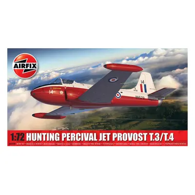 Klasický model letadla A02103A - Lovecký Percival Jet Provost T.3/T.4 (1:72)