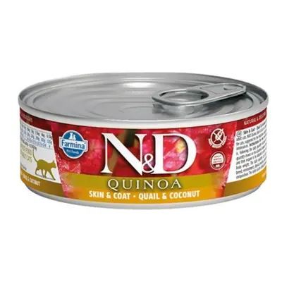 ND Cat konz. Quinoa 80g prepelica, kokos