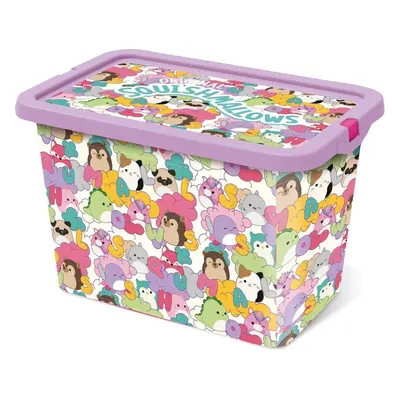 Squishmallows STOR úložný box s vekom - 7 L