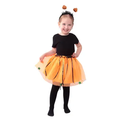 Dětský kostým halloween tutu sukně s čelenkou