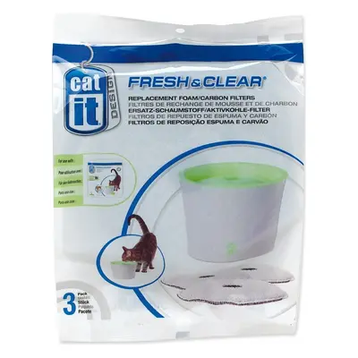 Náplň Catit uhlí a molitan pro Fresh&Clear 3ks