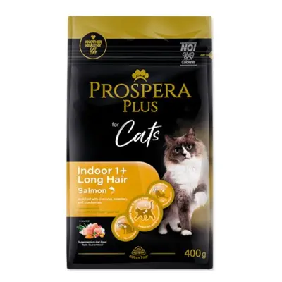 Prospera Plus Indoor 1+ Losos Dlhá Srst 0,4kg