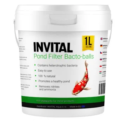 INVITAL Filtr na rybníky Bacto-balls 1l