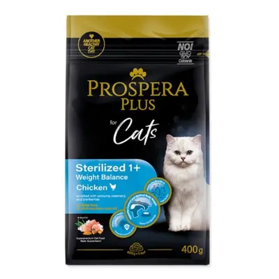 Prospera Plus Sterilizované 1+ Kurča Váhová rovnováha 0,4kg