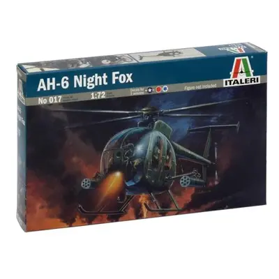 Model Kit vrtulník 0017 - AH-6 NIGHT FOX (1:72)