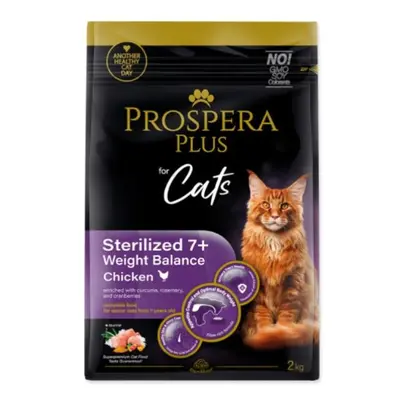 Prospera Plus Sterilizované 7+ Kurča Váhová rovnováha 2kg