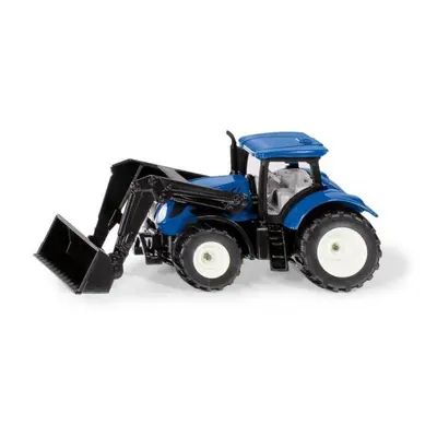 Siku Blister - traktor New Holland s předním nakladačem