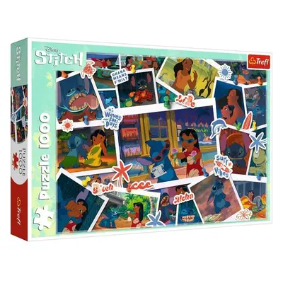 TREFL Puzzle 1000 Lilo a Stitch na dovolené