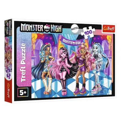 Trefl Puzzle Monster High: Příšerné kamarádky 100 dílků