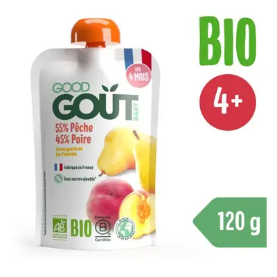 Good Gout BIO Broskev s hruškou (120 g)