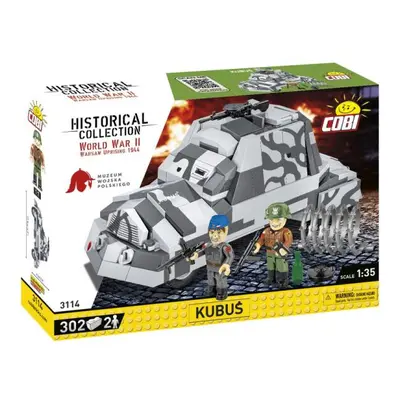 Cobi II WW Varšavské povstání KUBUŚ, 1:35, 302 k, 2 f