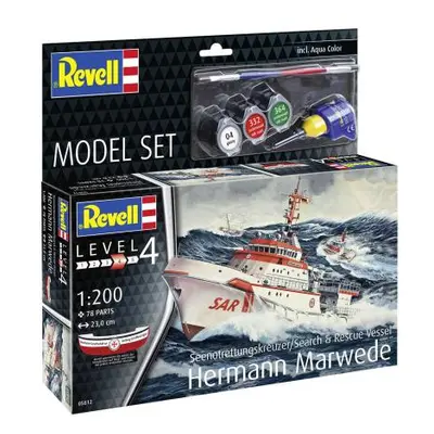 ModelSet loď 65812 - DGzRS Hermann Marwede (1:200)