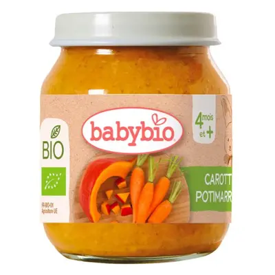 BABYBIO Bio mrkev a dýně 130 g