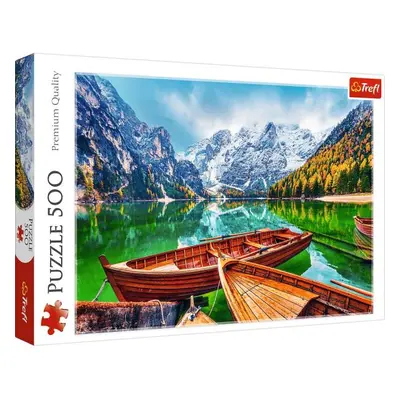 Trefl Puzzle Jezero Braies, Itálie 500 dílků