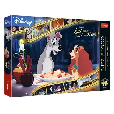 Trefl Puzzle 1000 Premium Plus Quality Ikonické momenty Lady and the Tramp