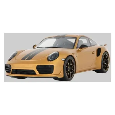 1:18 PORSCHE 991.2 TURBO S EXCLUSIVE GOLD 2018 - GT SPIRIT - GT444