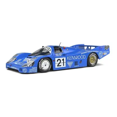 1:18 Porsche 956 LH KENWOOD No21 ANDRETTI/ANDRETTI/ALLIOT 24h Le Mans 1983 Blue - SOLIDO