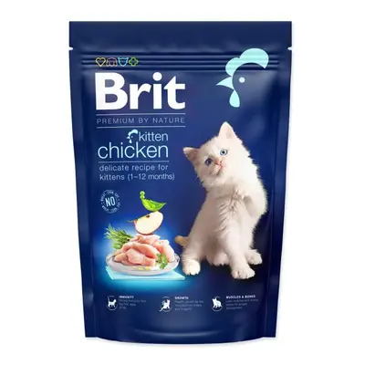 Krmivo Brit Premium by Nature Cat Kitten Chicken 800g