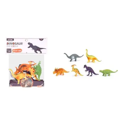 Zvířátka figurky dinosauři 6 ks set 15 cm