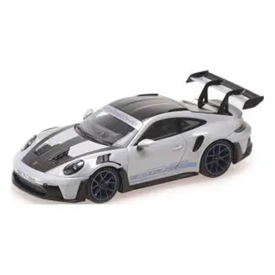 1:43 PORSCHE 911 (992) GT3RS - 2022 - GREY METALLIC W/ WP BLUE WHEELS