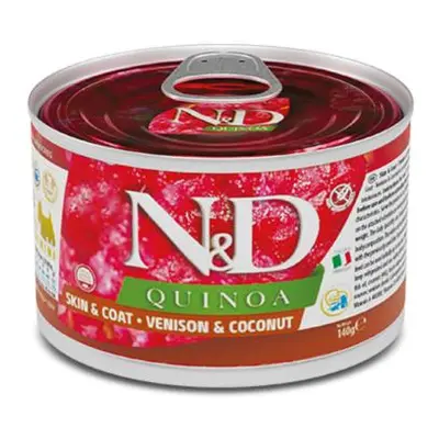 KONZERVA N&D DOG QUINOA JELÉN & KOKOS 140g