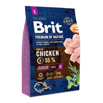 Krmivo Brit Premium by Nature Junior S 3kg