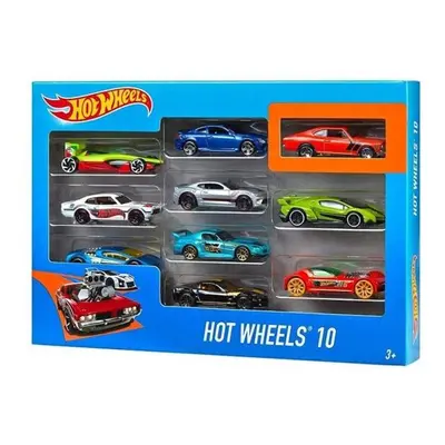 Hot Wheels AUTÍČKA 10pack