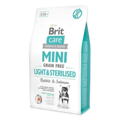 Krmivo Brit Care Mini Grain Free Light & Sterilisod 2kg