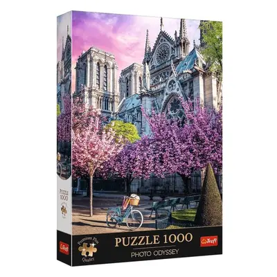 TREFL Puzzle 1000 Premium Plus Kvalita Foto Odysea: Katedrála Notre-Dame v Paříži