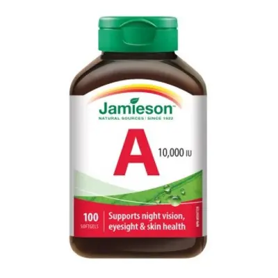 Jamieson Vitamin A 10 000 IU 100 kapslí