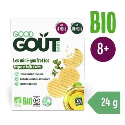 Good Gout BIO Wafle s oreganem a olivovým olejem (24 g)