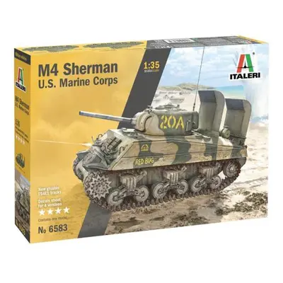 Model Kit military 6583 - M4 SHERMAN US MARINE CORPS (1:35)