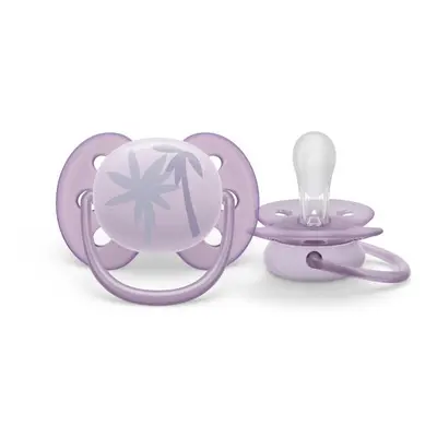 Philips AVENT Dudlík Ultrasoft Premium 0-6m fialová 1 ks