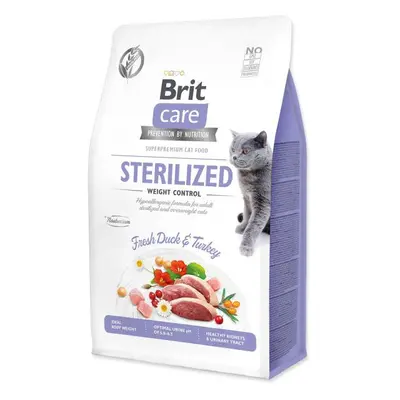 Krmivo Brit Care Cat Grain-Free Sterilized Weight Control 0,4kg