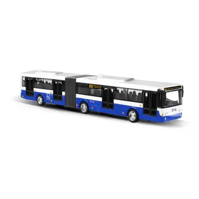 Kloubový autobus, který hlásí zastávky česky 36 cm