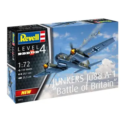 Plastic modelky letadlo 04972 - Junkers Ju88 A-1 Battle of Britain (1:72)