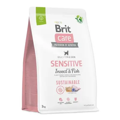 Krmivo Brit Care Dog Sustainable sensitive Insoct & Fish 3kg