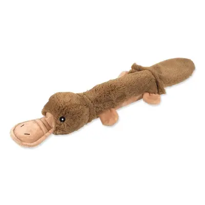 Hračka Dog Fantasy Recycled Toy kačka s PET lahví pískací se šustícím ocasem 55cm