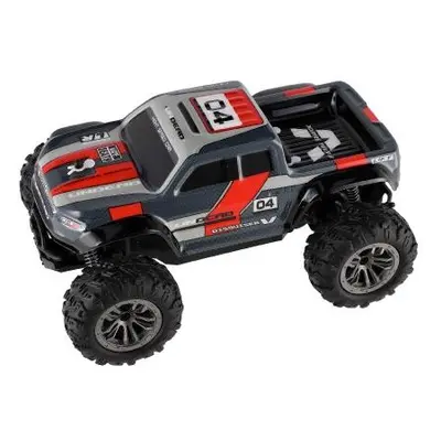 Auto RC pick up terénní, 25 cm, 2,4 GHZ na baterie šedo-červené