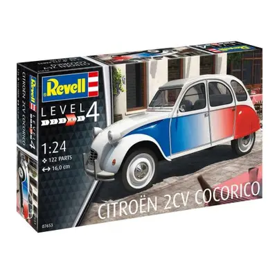 ModelSet auto 67653 - Citroen 2 CV "Coccorico" (1:24)