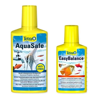 Přípravek Tetra Aqua Safe 250ml+Tetra Easy Balance 100ml zdarma