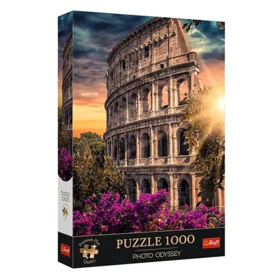 TREFL Puzzle 1000 Premium Plus Kvalita Foto Odysea: Koloseum, amfiteátr v Římě