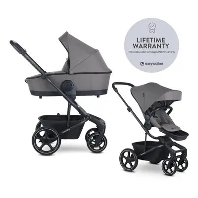 EASYWALKER Kočík kombinovaný Harvey5 2v1 Pebble Grey LITE RWS