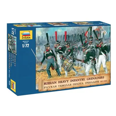 Wargames (AOB) figurky 8020 - Russian Heavy Infantry Grenadiers 1812-1815 (1:72)