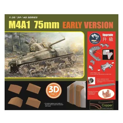 Model Kit tank 6701 - M4A1 EARLY PRODUCTION (1:35)