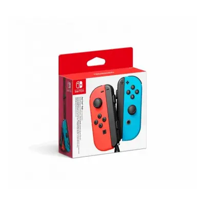 Joy-Con pár neonově červený/neonově modrý