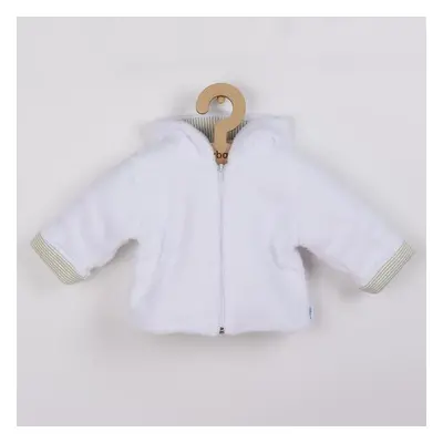 Luxusní dětský zimní kabátek s kapucí New Baby Snowy collection 68 (4 - 6 měs)