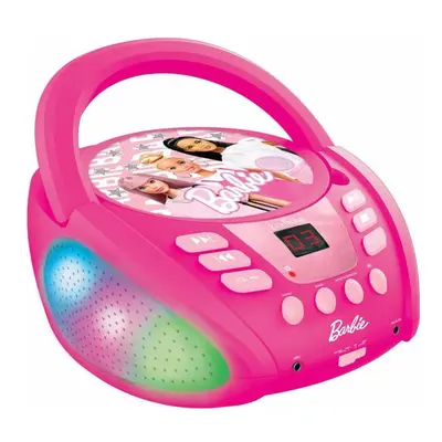 Lexibook Svítící Bluetooth CD přehrávač Barbie